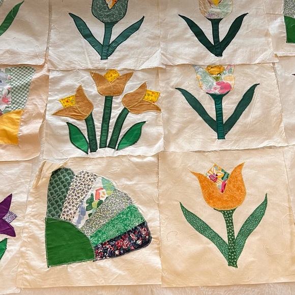 Handmade Other - 16 quilt blocks 12”x12” Handmade Quilt Pieces, Quilt blocks .